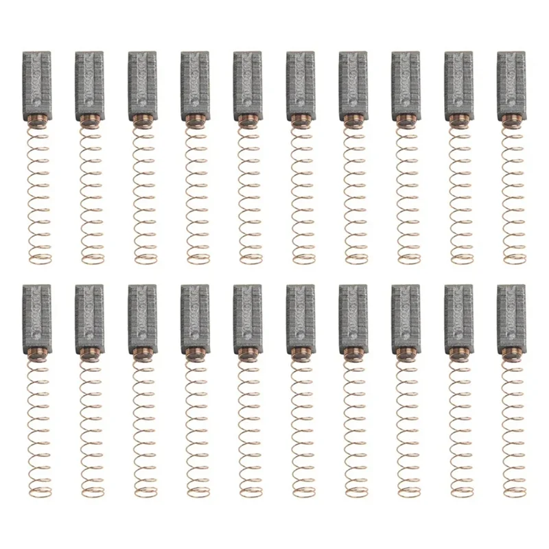 

20Pcs Carbon Brush Triac S/PID Hot Air Welding Plastic Welding Machine Motor High Quality 14X6x5mm Power Tools Accessories