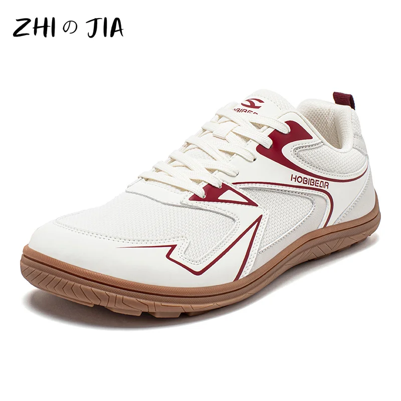 Men's Spring and Autumn Casual Sports Shoes New Oversized Wide Toe Shoes Outdoor Hiking Flat Anti-Slip Footwear 37-47