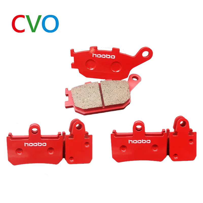 CVO Motorcycle Semi-Organic Metal Front & Rear Brake Pads for YAMAHA YZFR1 YZF R1 2007 2008 2009 2010 2011 2012 2013 2014