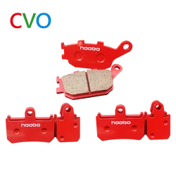 CVO Motorcycle Semi-Organic Metal Front & Rear Brake Pads for YAMAHA YZFR1 YZF R1 2007 2008 2009 2010 2011 2012 2013 2014