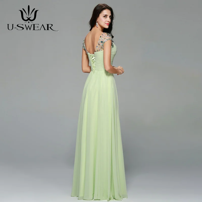 Grace Mint Green Bridesmaid Dresses Sweetheart Sleeveless Dresses for Wedding Party Chiffon Pleat Robe Demoiselle Evening Dress