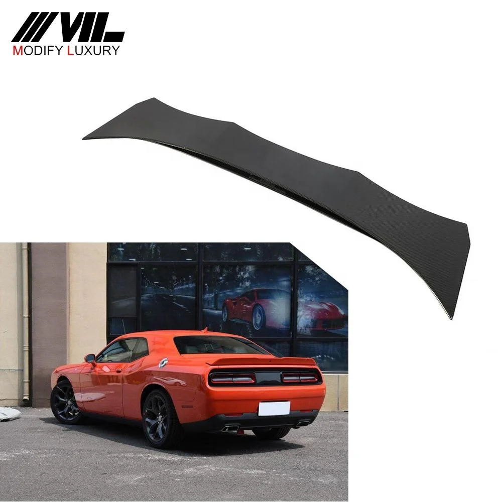 

Suitable for Carbon fiber trunk spoiler Suitable for Dodge Challenger Sports Car 2-door 2015-2018