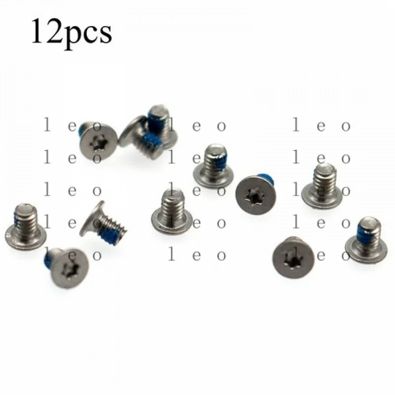 QW  12X M2X3Mm Silver Torx T5 Replacement Bottom Case Base Cover Screw for Dell XPS