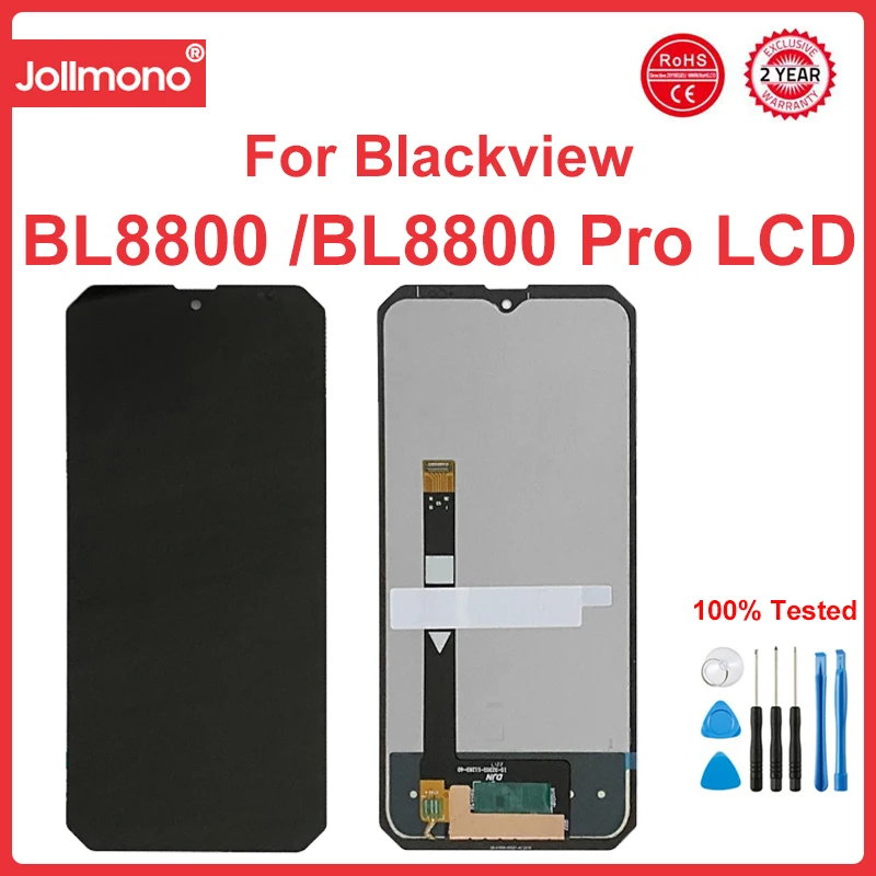 6.58 inches For Blackview BL8800 LCD Display BV8800 LCD Touch Screen Digitizer Assembly LCD For Blackview BL8800 Pro 5G LCD