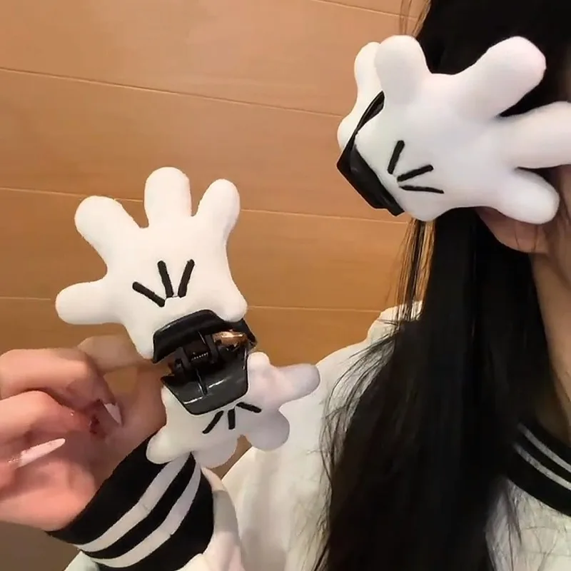 Fermagli per capelli Disney Topolino Accessori per la stampa di personaggi anime Decorazione per forcina per cartoni animati Accessori per capelli per ragazze Kawaii Regali