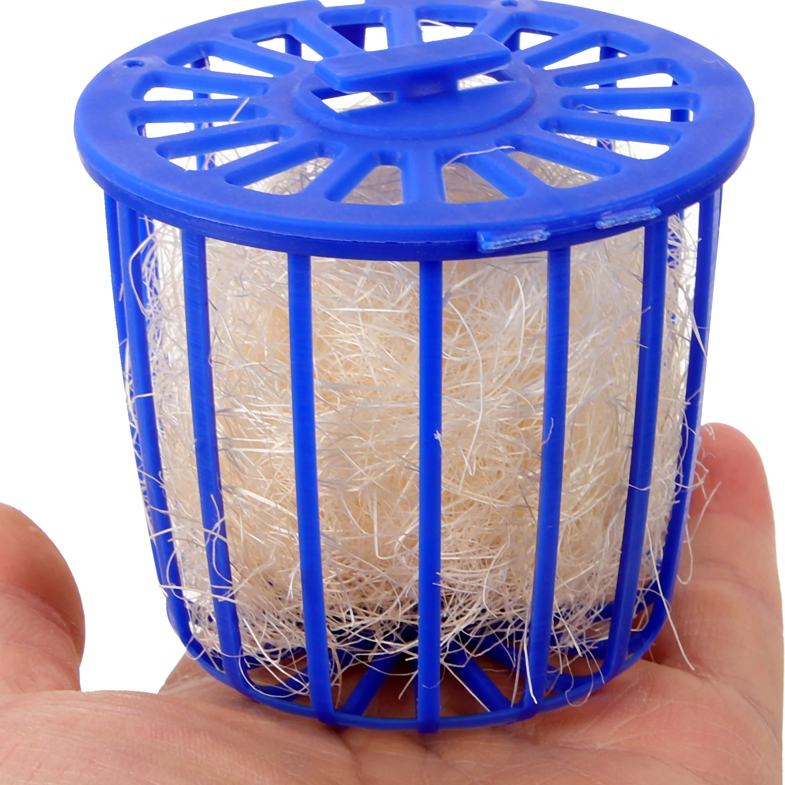 2 Pcs Bird's Nest Toy Breeding Basket Plastic Hatching Silk Canary Pan Hanging Cage Pigeon Bowl Parrot Hideaway Shelter