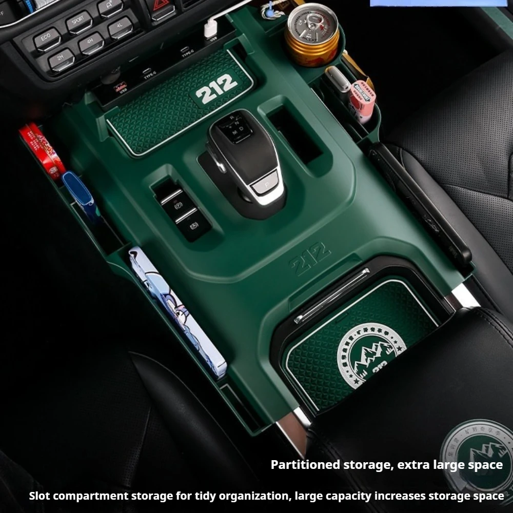 For New 212 T01 Center Console Seat Gap Storage Box, Car Seat Crevice Organizer Tray, Custom Interior Mod Accessories