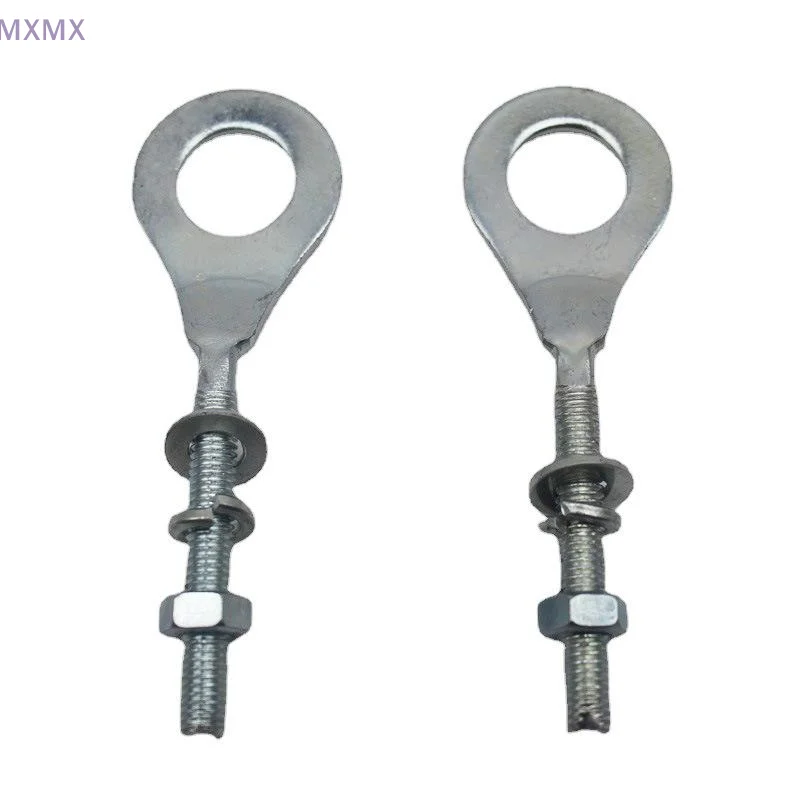 

2Pcs Motorcycle Chain Tensioner Adjuster Iron Puller For Mini Bike 50cc-125cc CRF50 XR70 ATV Motorcycle Parts Accessories