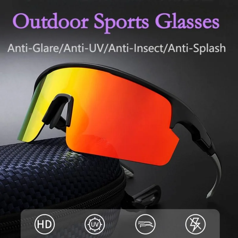 

Windproof and Color-changing Sunglasses, Unisex Running/Cycling/Mountaineering/Fishing/Off-road Glasses, Outdoor Fitness Equipme