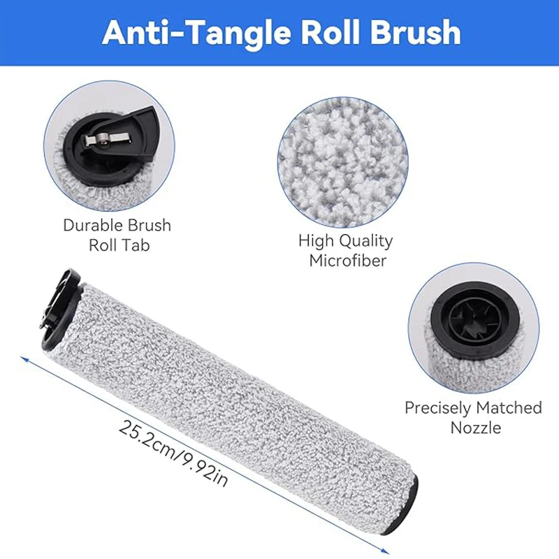 For Eureka NEW400 Wet And Dry Robot Vacuum Cleaner Accessories Brush Rollers Sponge Filters Replacement Parts view 3