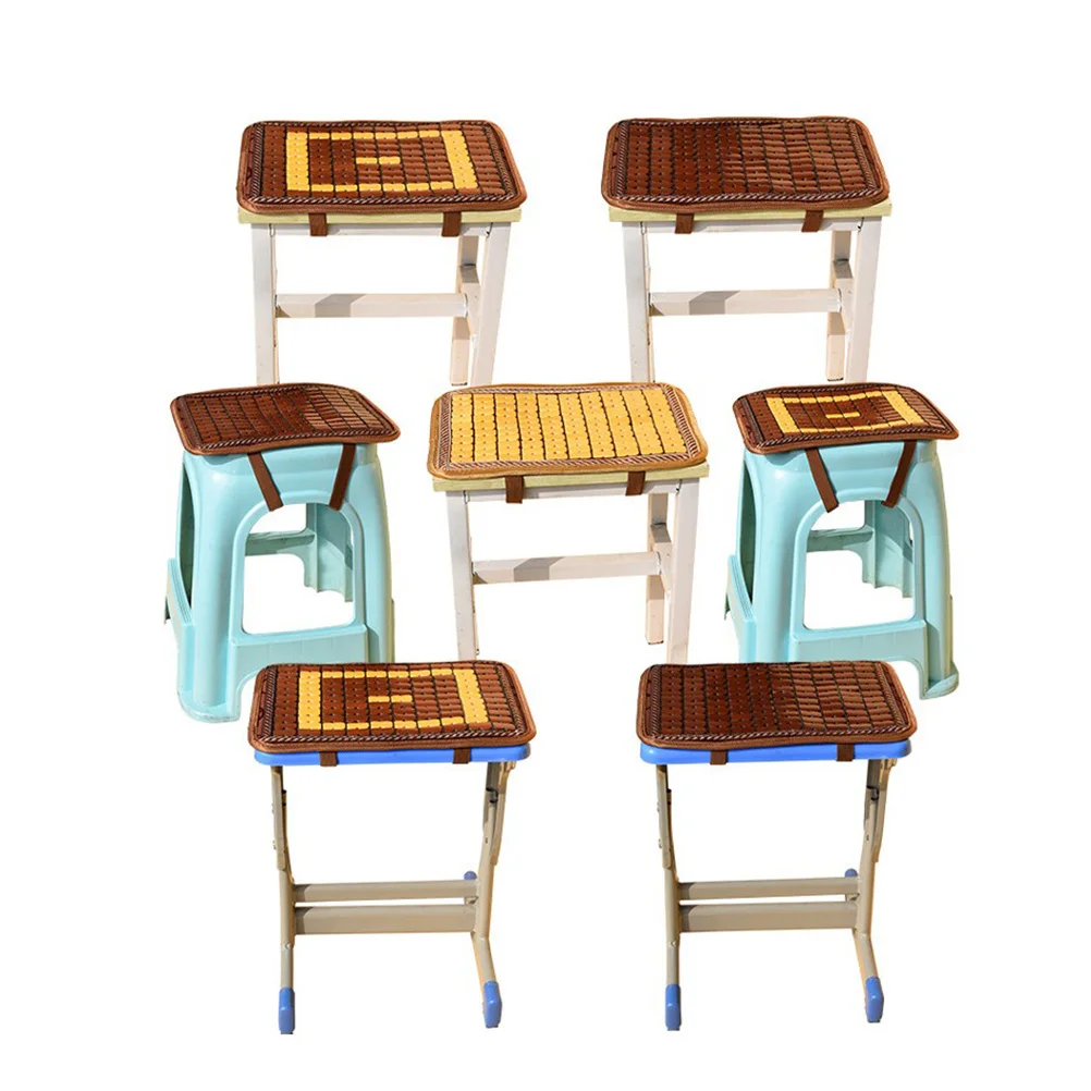 

1Pcs Summer Cooling Seat Mat Breathable Bamboo Chip Cushion for Car Chair Home Sofa Office Use Heat Dissipation Cool Comfortable