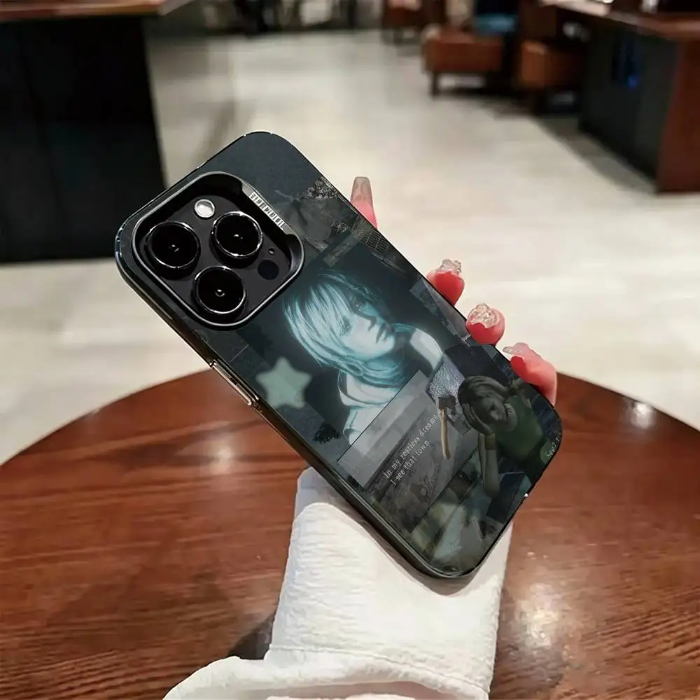 S-Silent Hill 3 Heather Mason Phone Case For iPhone 17,16,15,14,13,12,11 Plus,Pro Max,XS,Colorful Silver Phone case Funda Cover view 4