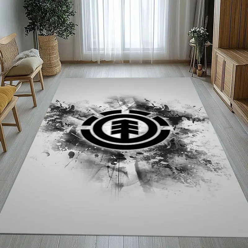 Boardsport Logo E-Element Skateboards Soft Non-Slip Large Area Rug for Living Room,Bedroom Carpet Mat for Sofa,Home Decor Gift