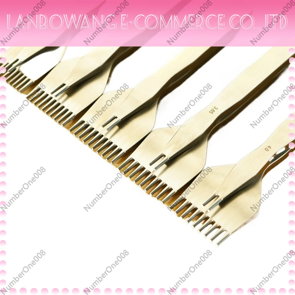 6-Prong French Style Pricking Iron Stitching Chisel Double Saddle Stitch Tool