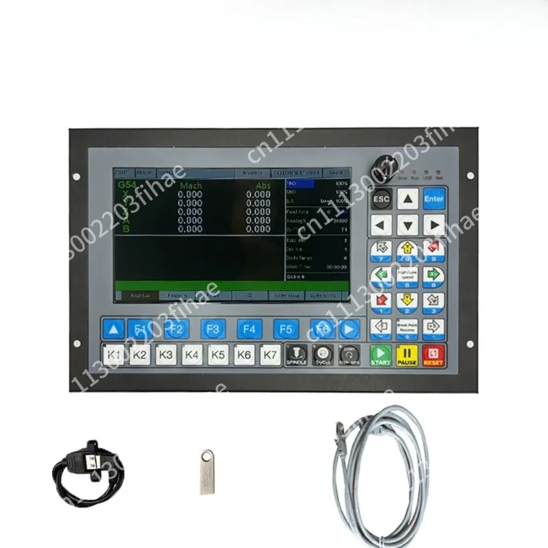 Update V2 version PLC 4 Axis 5 Axis DDCS Expert CNC off-line Motion controller stand-alone