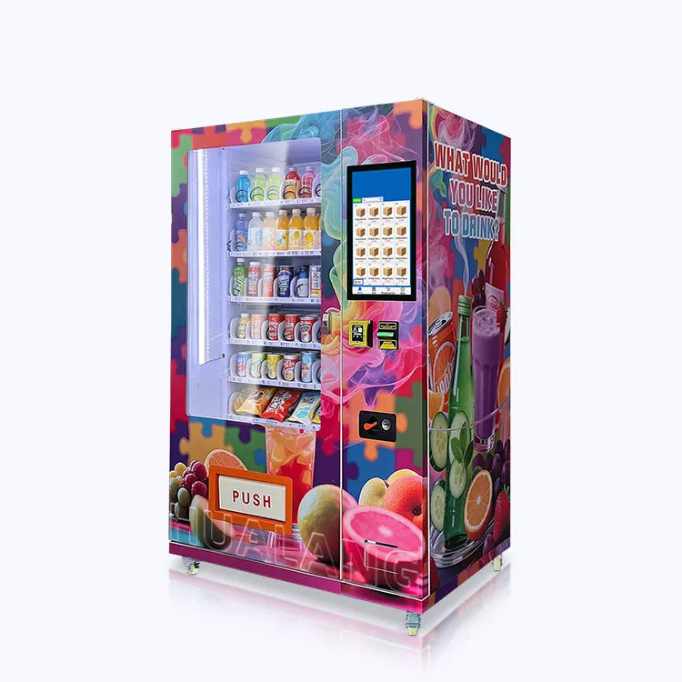 Foodline 24/7 Operation Fast Cooling Beverage Dispenser Multi-payment Method Drink Vending Machine Factory Direct Customized