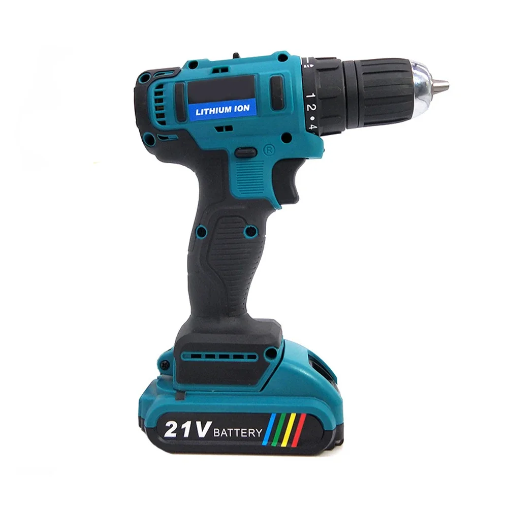 21V The Best Lithium Battery Cordless Electric Drill Power Drilling Machines Brushless Drill Tools Combo Set