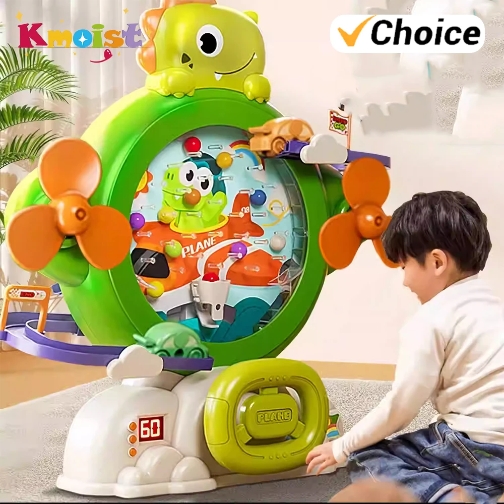 

Мини-игровая консоль «Днозавр» с музыкальной дорожкой, аркадная игровая консоль для малышей, координация рук и глаз, настольная игра для раннего образования, игрушка