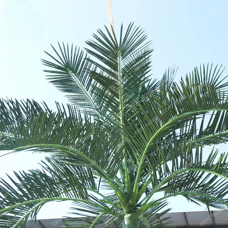 LX king coconut simulation coconut tree outdoor garden fake tree simulation tree  Artificial decoration of simulated