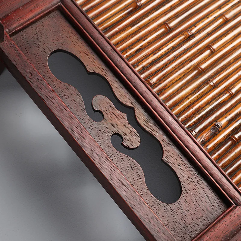 Screen Chinese simple partition screen rosewood mobile blocking tea room decorative atmosphere tea ceremony