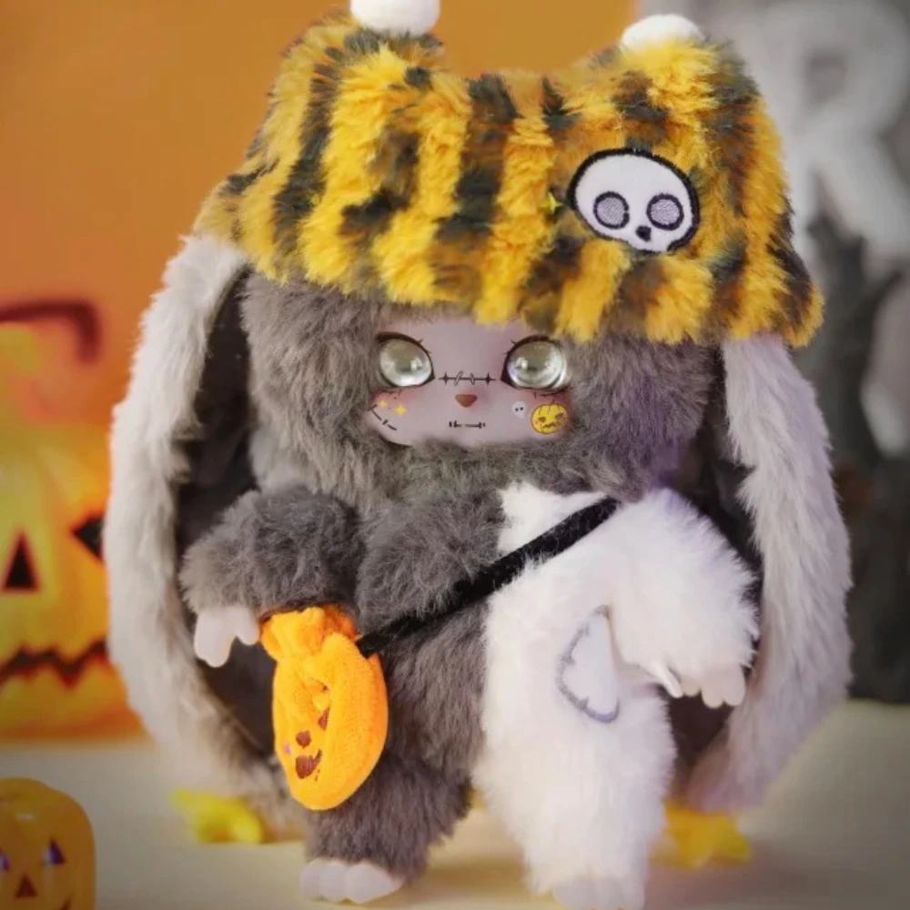 

Lokiki Little Rascals Trick or Treat Series Хэллоуин слепая коробка плюшевая тыква череп загадочная коробка кулон брелок игрушки подарки для девочек