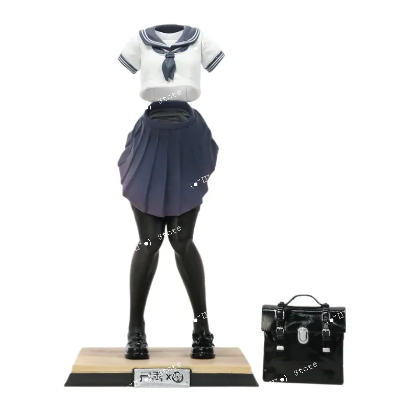 

online celebrity anime beautiful girl korean version uniform transparent female car bookcase case decoration