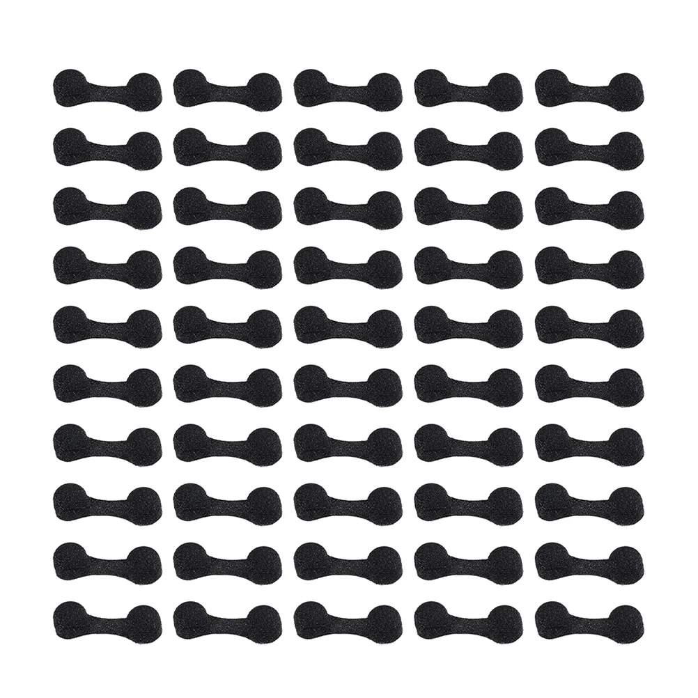 100 Pcs Nose Filters Dust Mask Washable Plugs for Sponge Nasal Disposable Black Anti-haze Spray