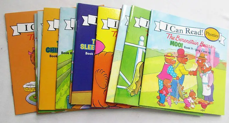12 Books/Set 0-6ages My Very First Picture Book My First Berenstain Bears English Picture Book Kids Children Pocket Story Book
