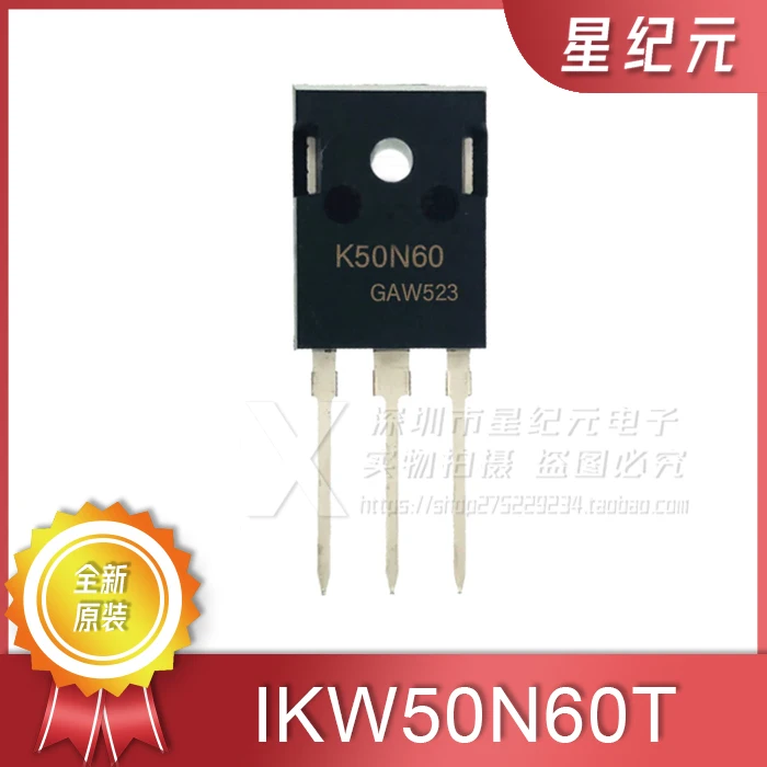 

[IN STOCK]1 Piece K50T60 IKW50N60T New high-quality imported spot TO-247 welding machine IGBT single tube, direct shot