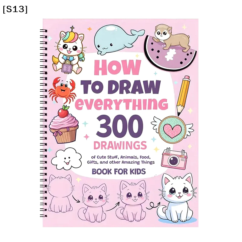 como-desenhar-tudo-300-desenhos-de-coisas-fofas-animais-alimentos-presentes-e-outros-assuntos-incriveis-livro-para-criancas[q]q@