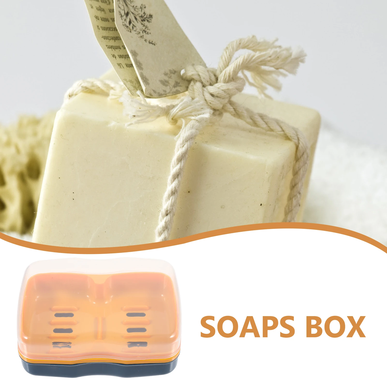 

Large Capacity Compartment Box Plastic Portable Travel Container Bathroom Storage Holder Lid Shower Kitchen Cases