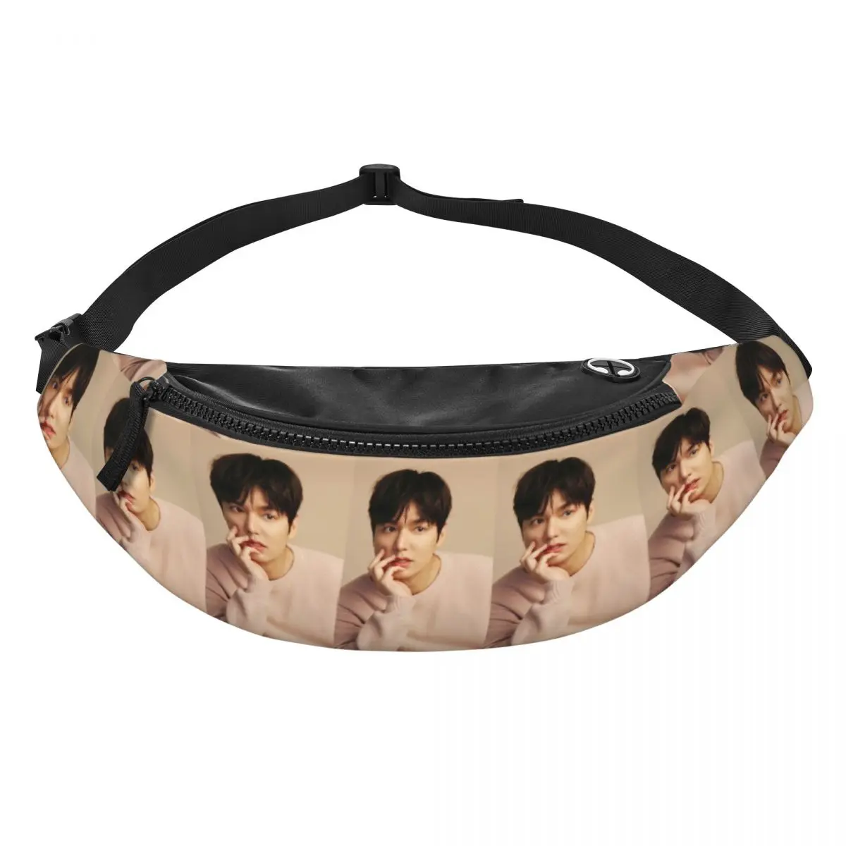 

Kpop Lee Min Ho Fanny Pack Men Women Crossbody Adjustable Waist Bag Travel Running Phone Pouch