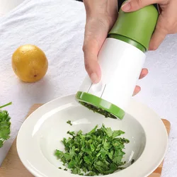 Vegetable Leaf Chopper Rosemary Vegetable Slicer Kitchen Tools Chopper Parsley Grinder Meat Grinder Spice Grater Seasoning
