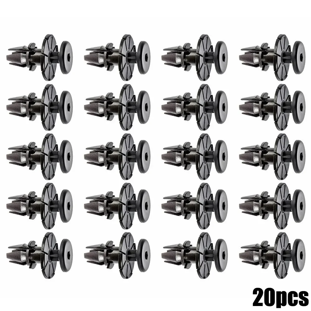 20PCs Side Skirt Door Sill Card Panel Linning Repair Trim Clips  For Convertible E64 645Ci 2004-2005  For BMW E60 E61 E63 E64 NE