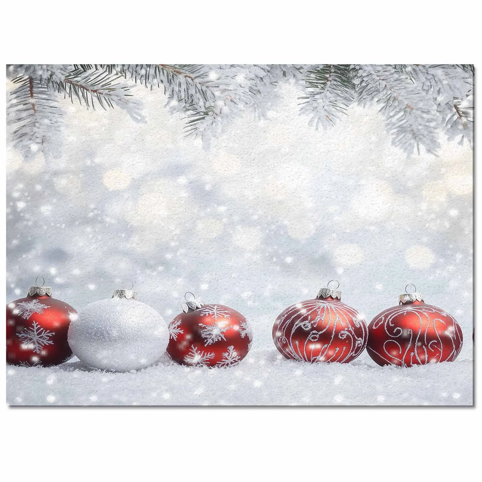 Christmas Snowball Living Room Floor Mat Children's Room Bedroom Bedside Carpet Kitchen Door Mat