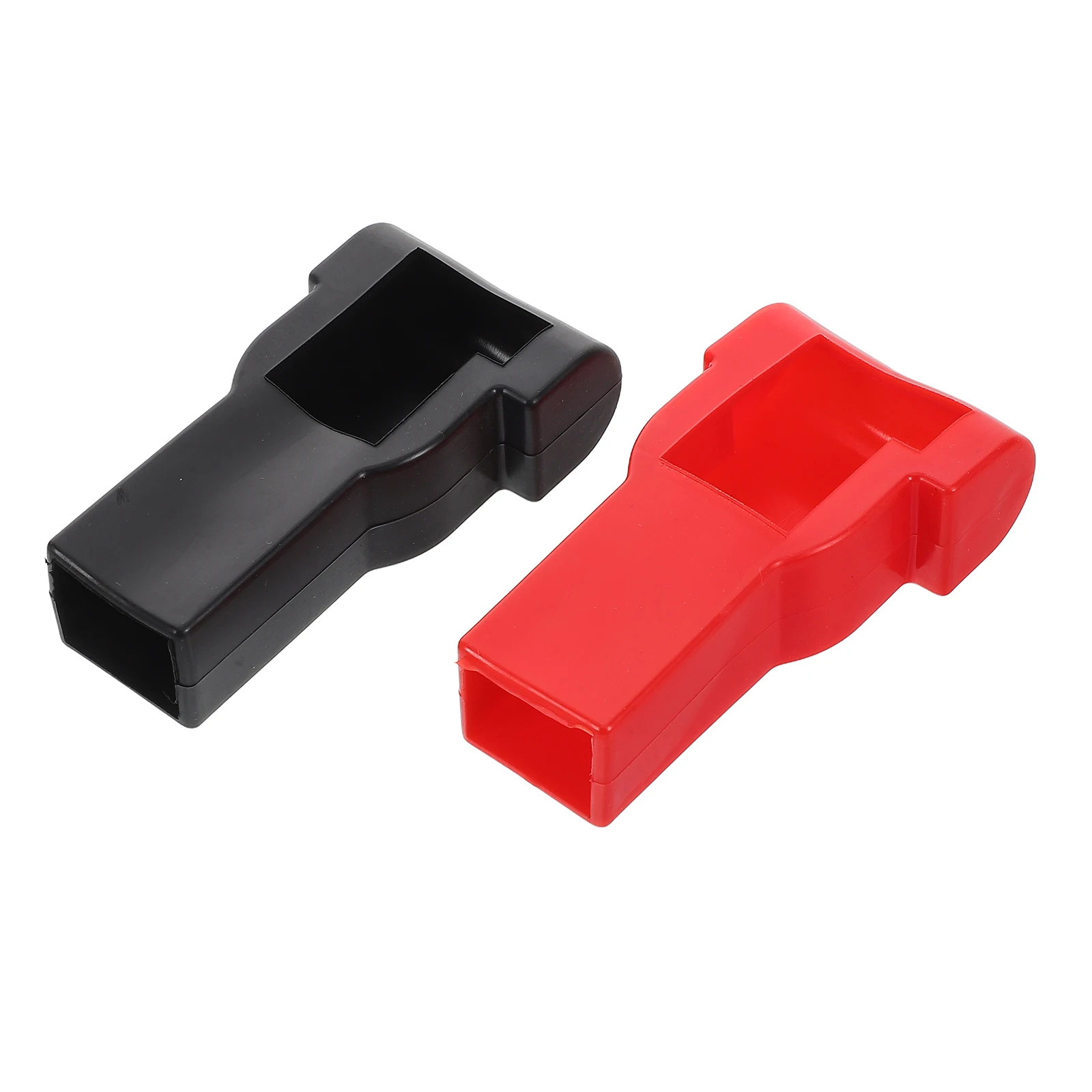 

Car Terminal Caps Red Positive Cover Durable Silicone Protector Motorcycle Truck Compatible Electric Vehicle Batteries