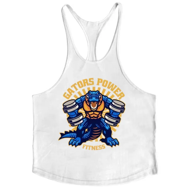 

Cotton Gym Vest for Men, Narrow Strap Sleeveless Bodybuilding Tank Top with Soft for Muscle Showcasing & Training