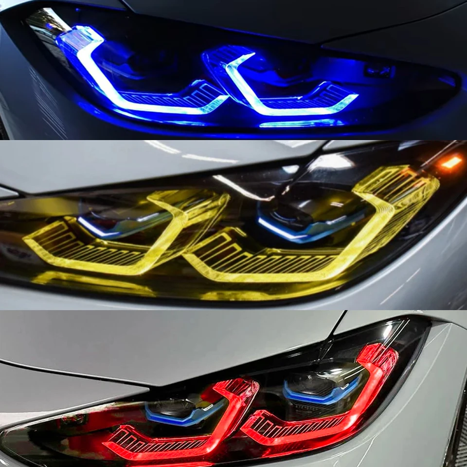 2021年以降のBMW 4シリーズ G22 G23 G26 G80 G82 M3 M4レーザーヘッド