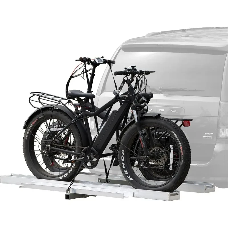 Aluminum Double eBike or Fat Tire Bike Carrier - 600 lb. Capacity