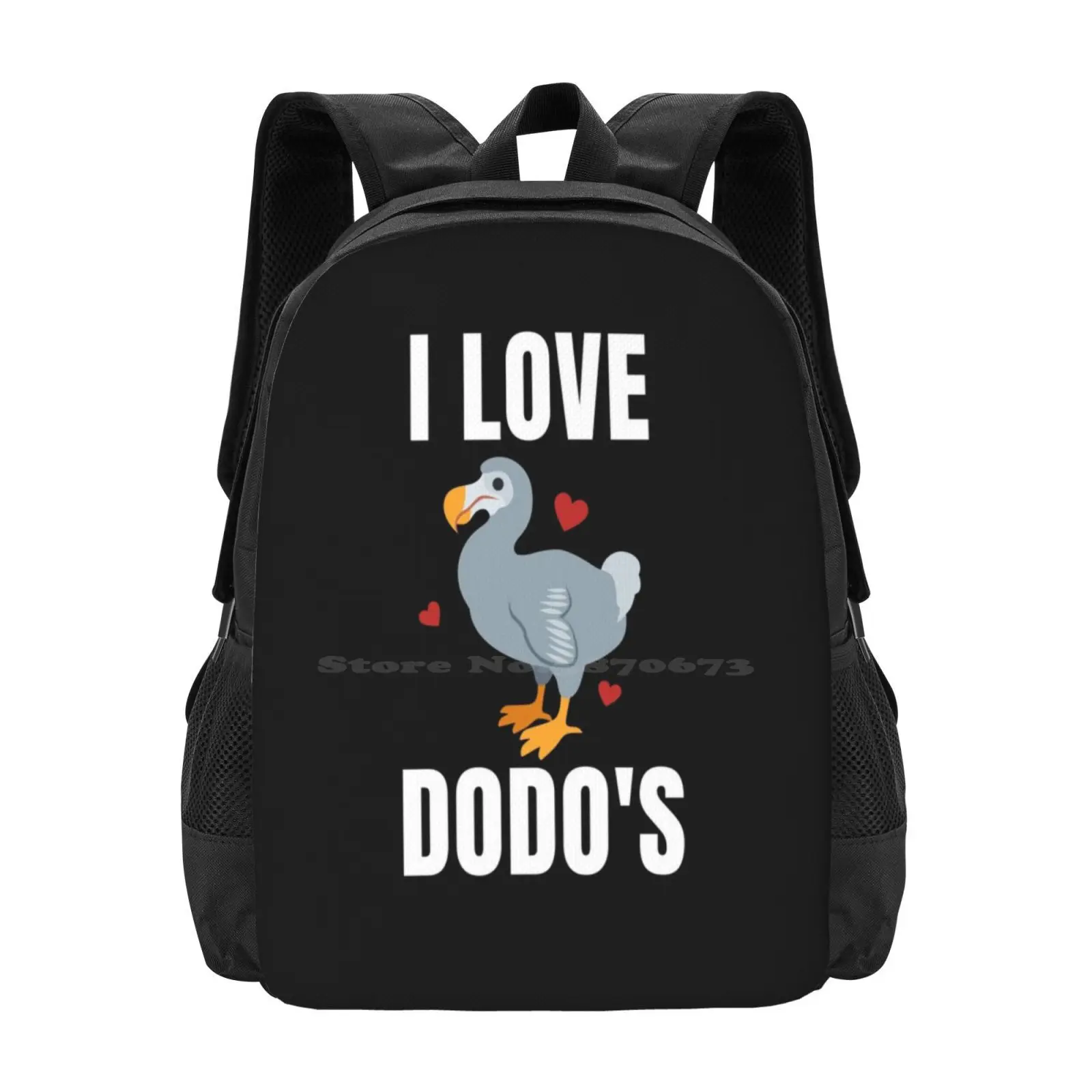 أنا أحب حقائب مدرسية من Dodo'S حقيبة ظهر للكمبيوتر المحمول للسفر أحب Dodos Dodo عاشق Ark Dodo الطيور تابوت البقاء على قيد الحياة تطورت الطيور تابوت البقاء على قيد الحياة