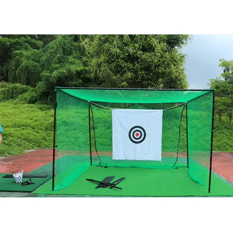 

Golf Practice Hitting Cages Golf Hitting Net Golf Target Net and Mats