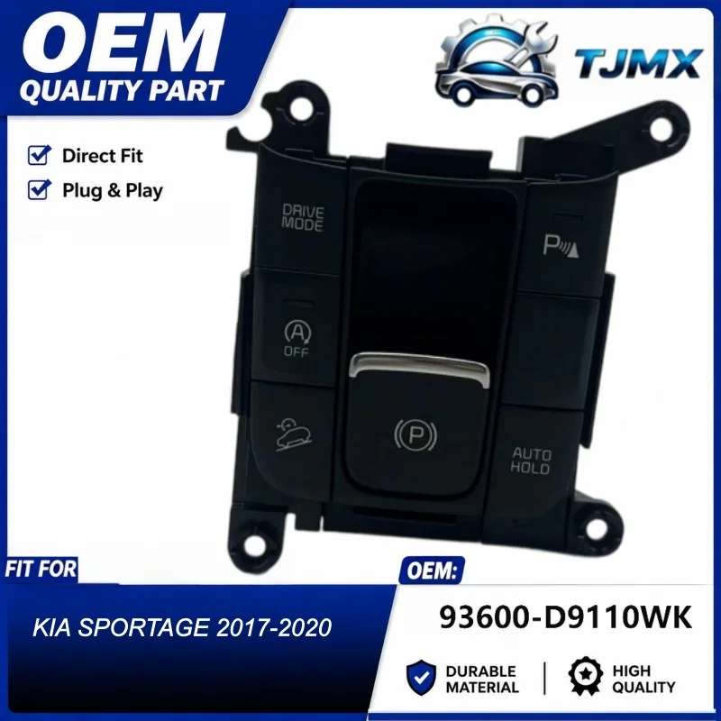 EPB Electronic Parking Brake Switch 93600-D9110WK Multi-Function Control For Kia Sportage 2017-2020