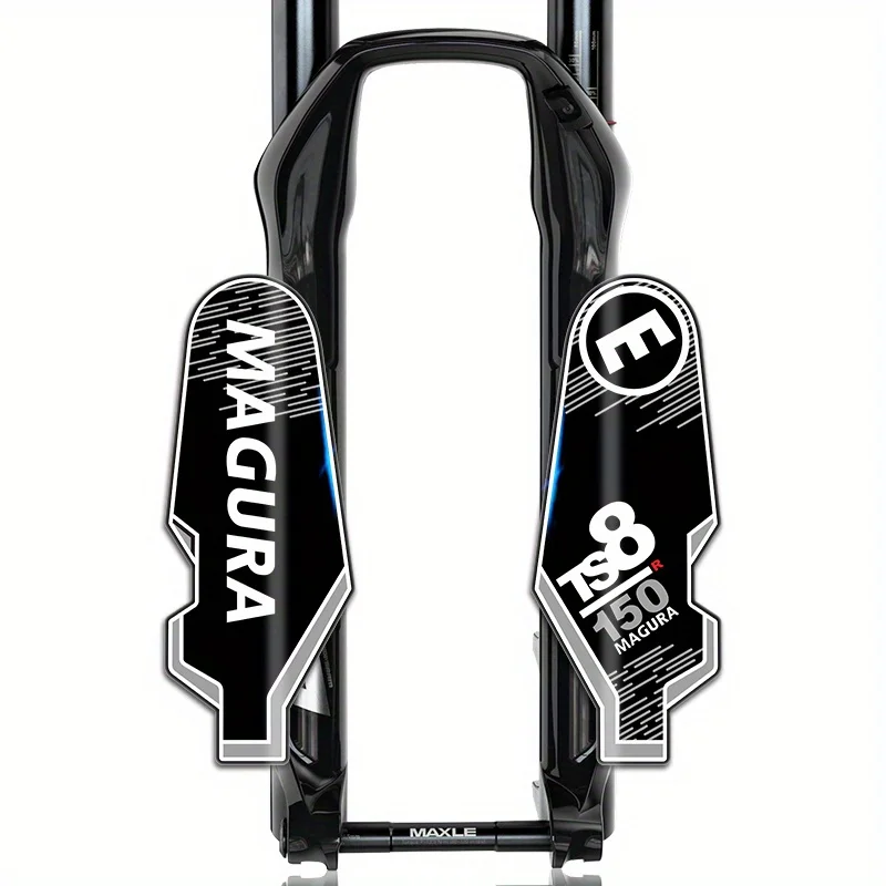 2 PÇS/SET Coleção exclusiva de adesivos de arte Magura TS8, ótima para decoração de capacete, ímãs de geladeira, molduras de bicicleta