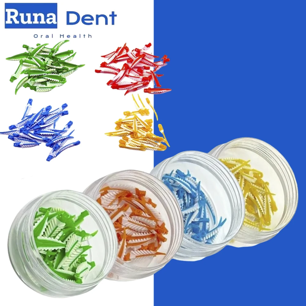 Dental Transparent Silicone Wedges Anatomical Interproximal Sealing Composite Restoration Tight Contacts Set
