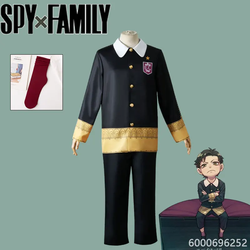 

Damian Desmond Cosplay Costume Anime Spy Family Suit Outfit Uniform for Adults Halloween Party Role Play Event Hot Sale Fashion