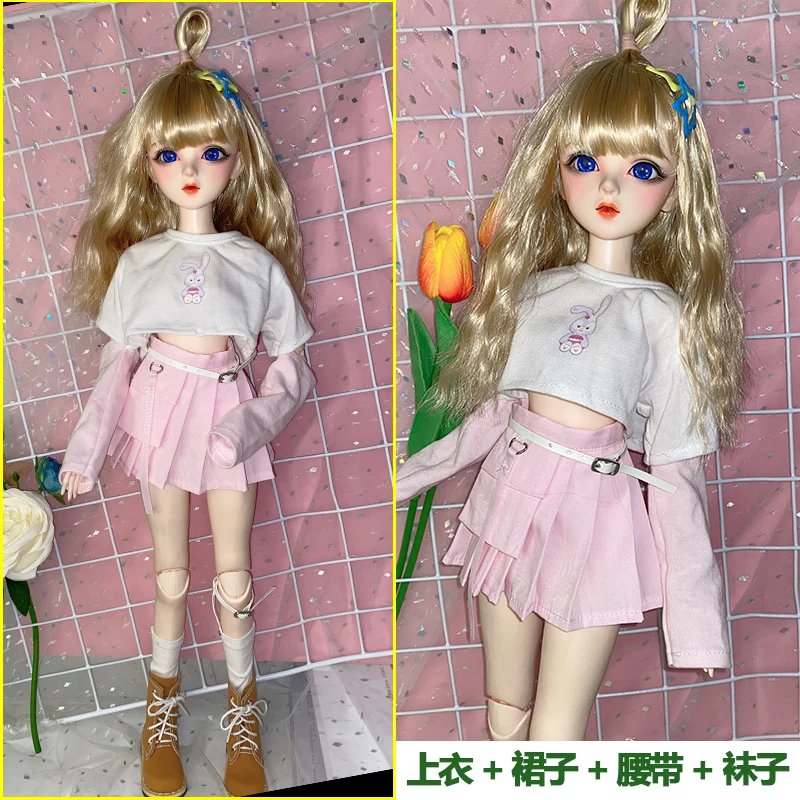 60CM BJD Doll Cute clothes Only clothes Variety of clothes 1/3 1/4 1/6 Doll accessories Children's toys Kawaii