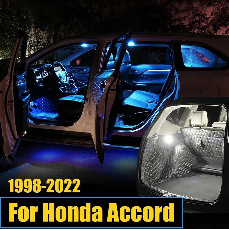 For Honda Accord 6th 7th 8th 9th 10th Gen 1998 -2003 2008 2009 2012 2013 2017 2018 2019 2020 2021 2022 Car LED Light Accessories