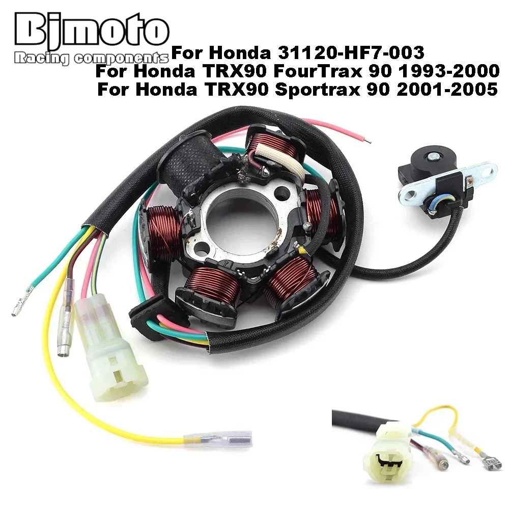 Stator Coil For Honda ANF125 ANF125T Innova TRX90 FourTrax Sportrax 90 CRF150F CR250 CR250R MSX125 Grom 125 CR125 CR125R CR125RW