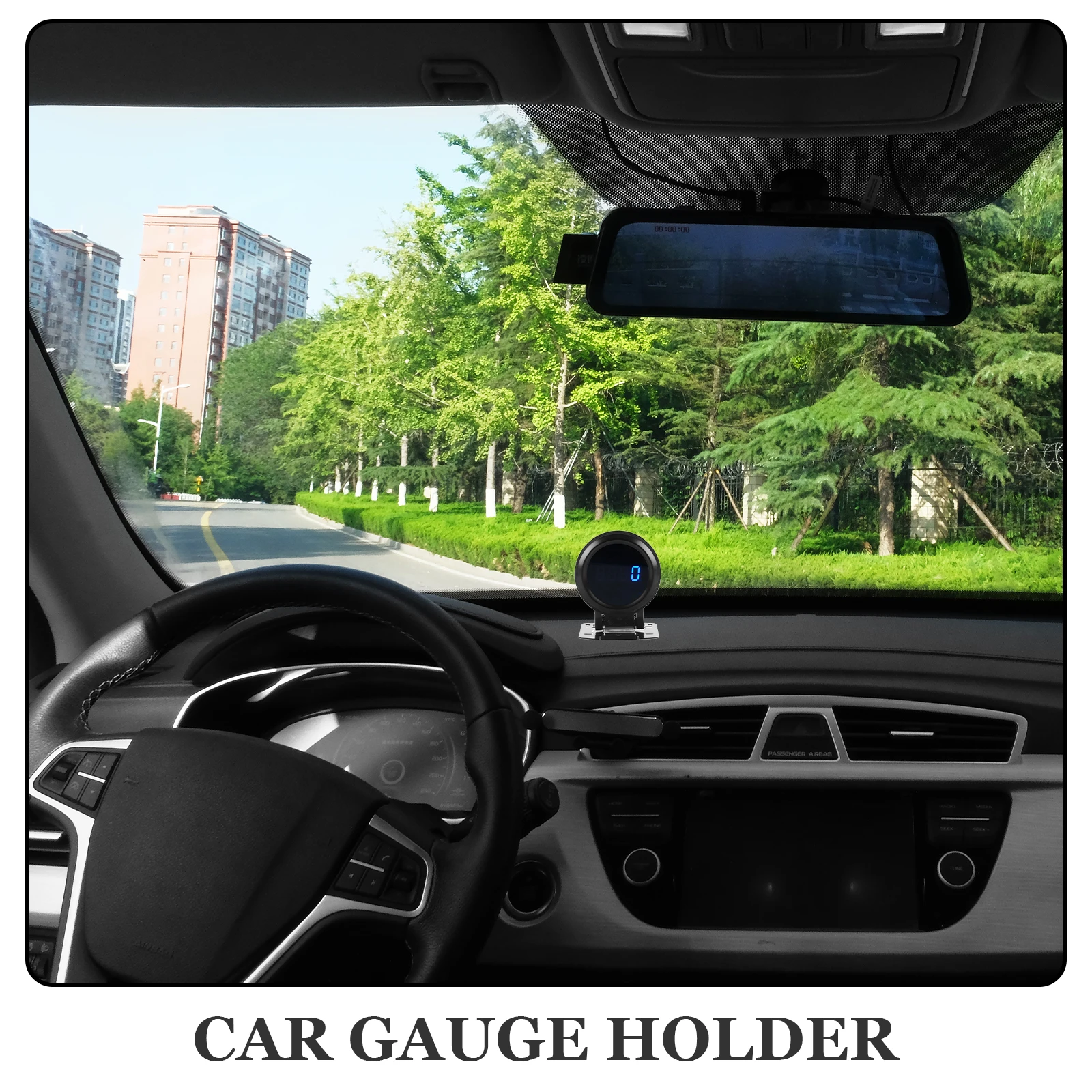 

Sturdy Single Holder For Car Dash Universal Dash Mount Meter Gauge Housing Car Dashboard Gauge Mount Kit For Voltage Exhaust