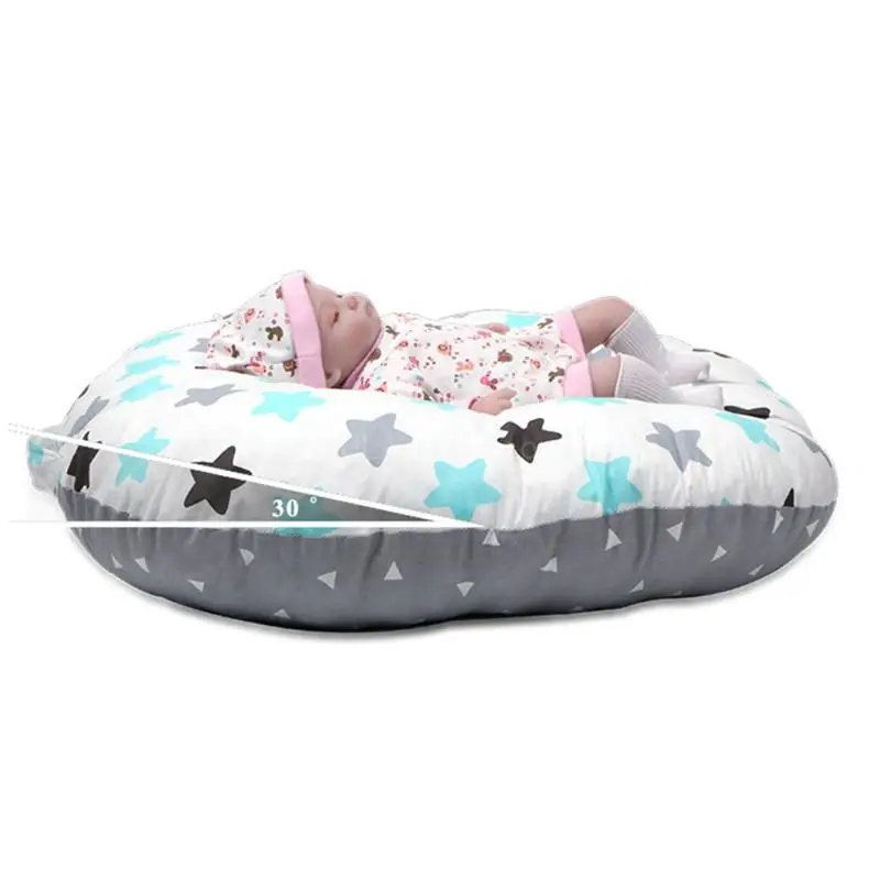 Baby Bed Bassinet Nest Newborn Lounger Basket Portable Cot Crib Travel Cushion for Infants